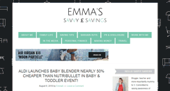 Desktop Screenshot of mumssavvysavings.com